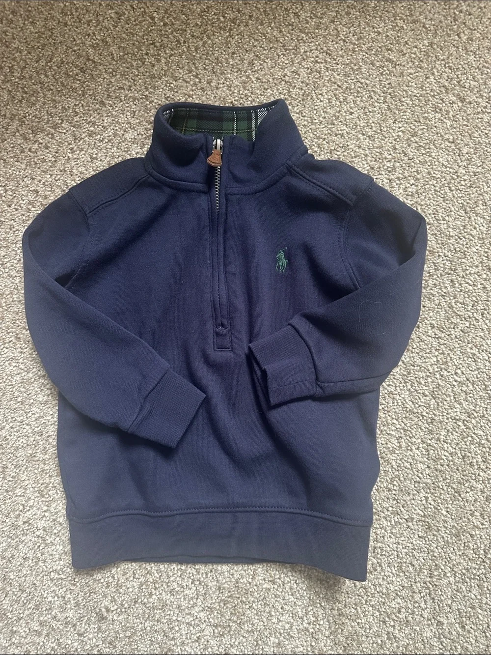 Ralph Lauren Quarter Zip Navy